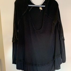 Free people waffle tunic